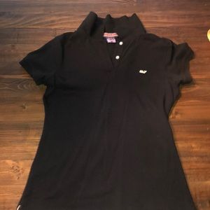 Vineyard Vines Susie Fit polo.  Size S. Navy
